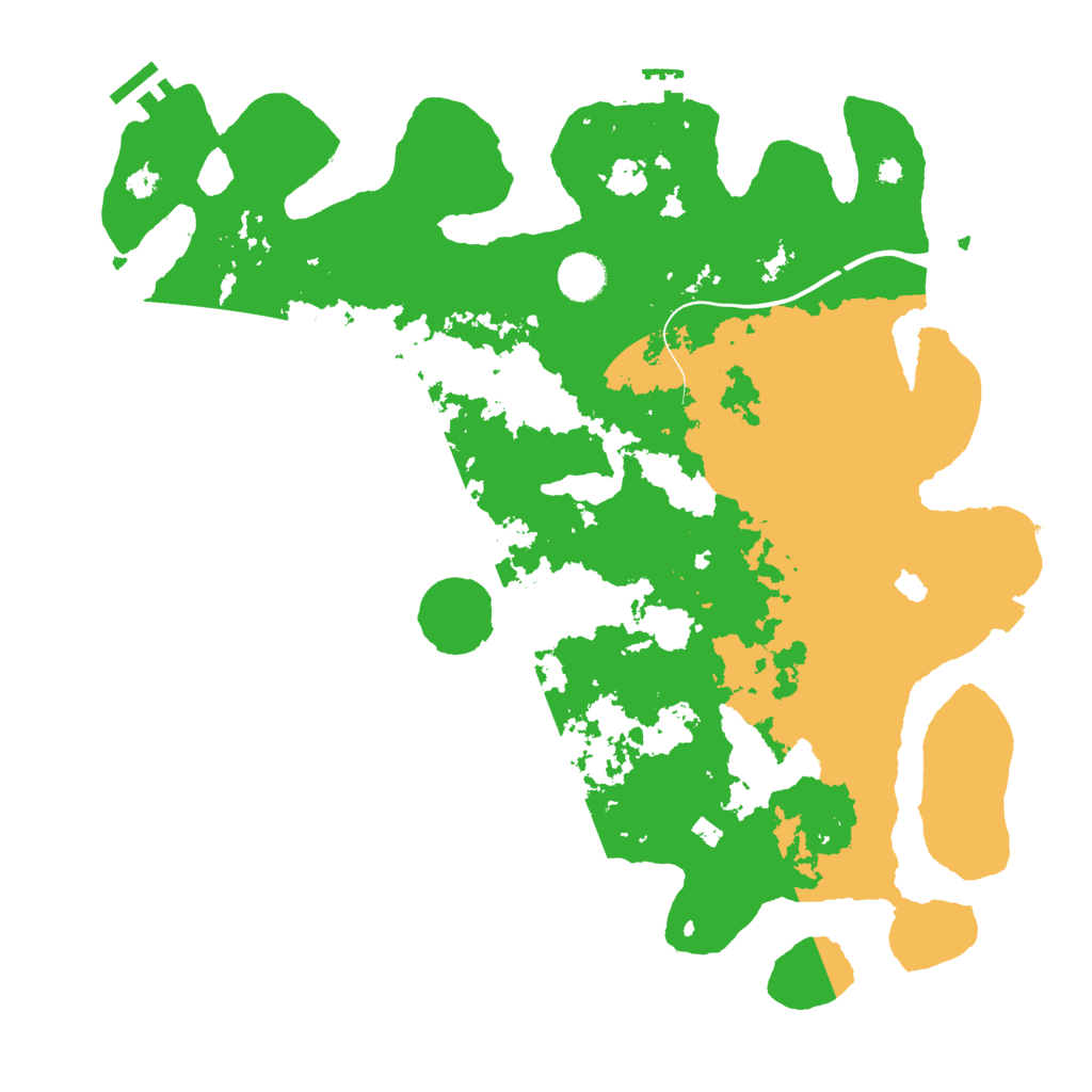 Biome Rust Map: Procedural Map, Size: 4000, Seed: 994618079