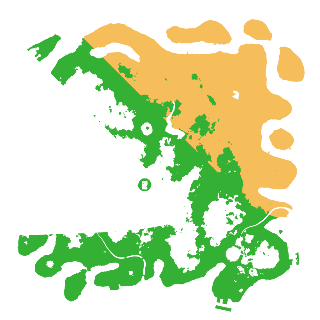 Biome Rust Map: Procedural Map, Size: 4000, Seed: 1971655541