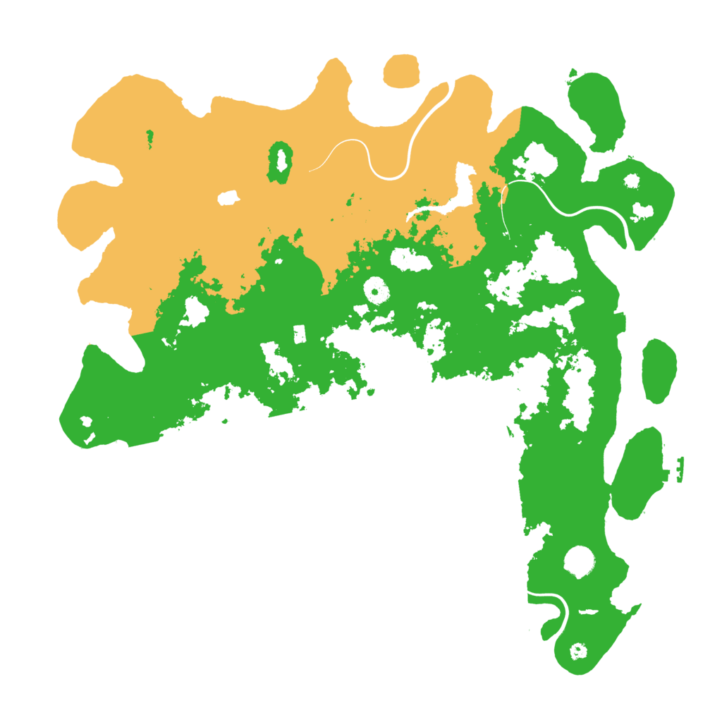 Biome Rust Map: Procedural Map, Size: 4250, Seed: 72514954