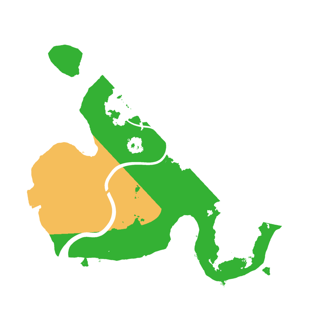 Biome Rust Map: Procedural Map, Size: 2000, Seed: 31313