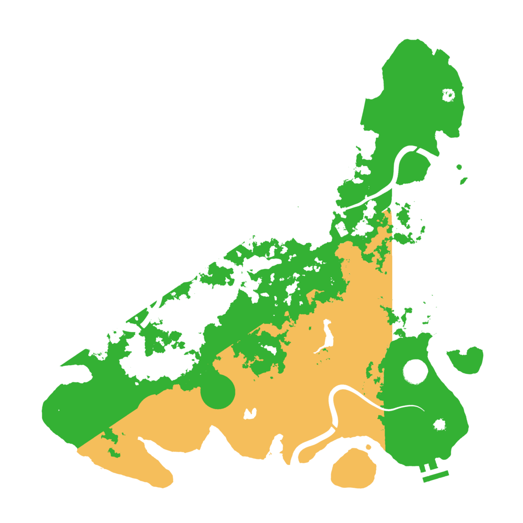 Biome Rust Map: Procedural Map, Size: 4000, Seed: 946727614