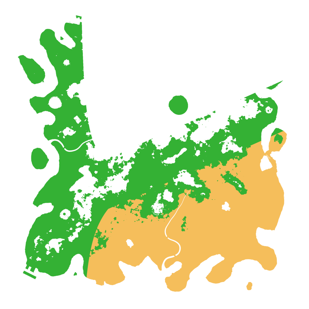 Biome Rust Map: Procedural Map, Size: 4500, Seed: 1891110721