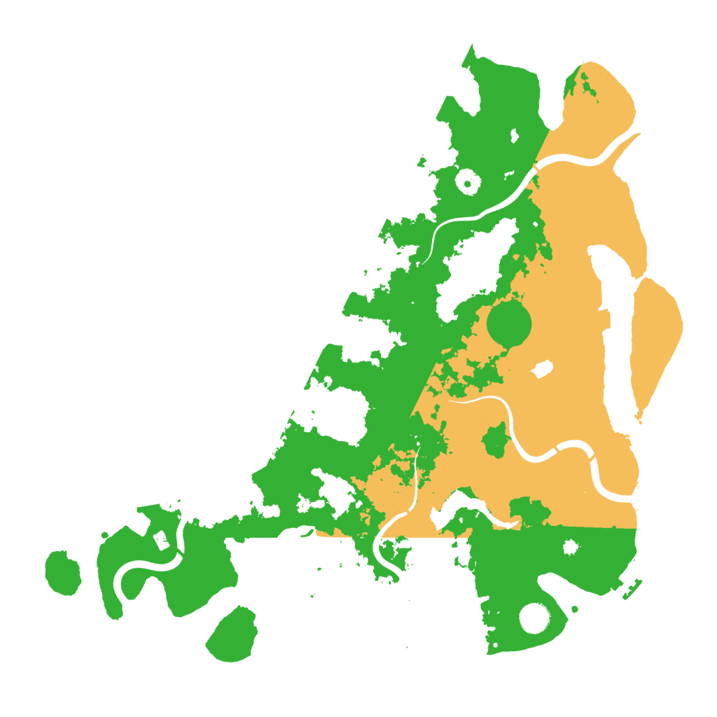 Biome Rust Map: Procedural Map, Size: 4250, Seed: 12465754