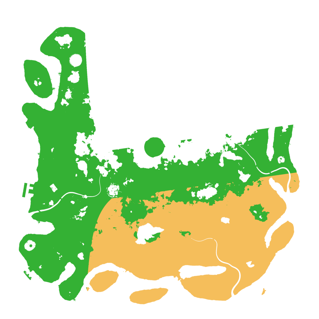 Biome Rust Map: Procedural Map, Size: 4500, Seed: 1715662783