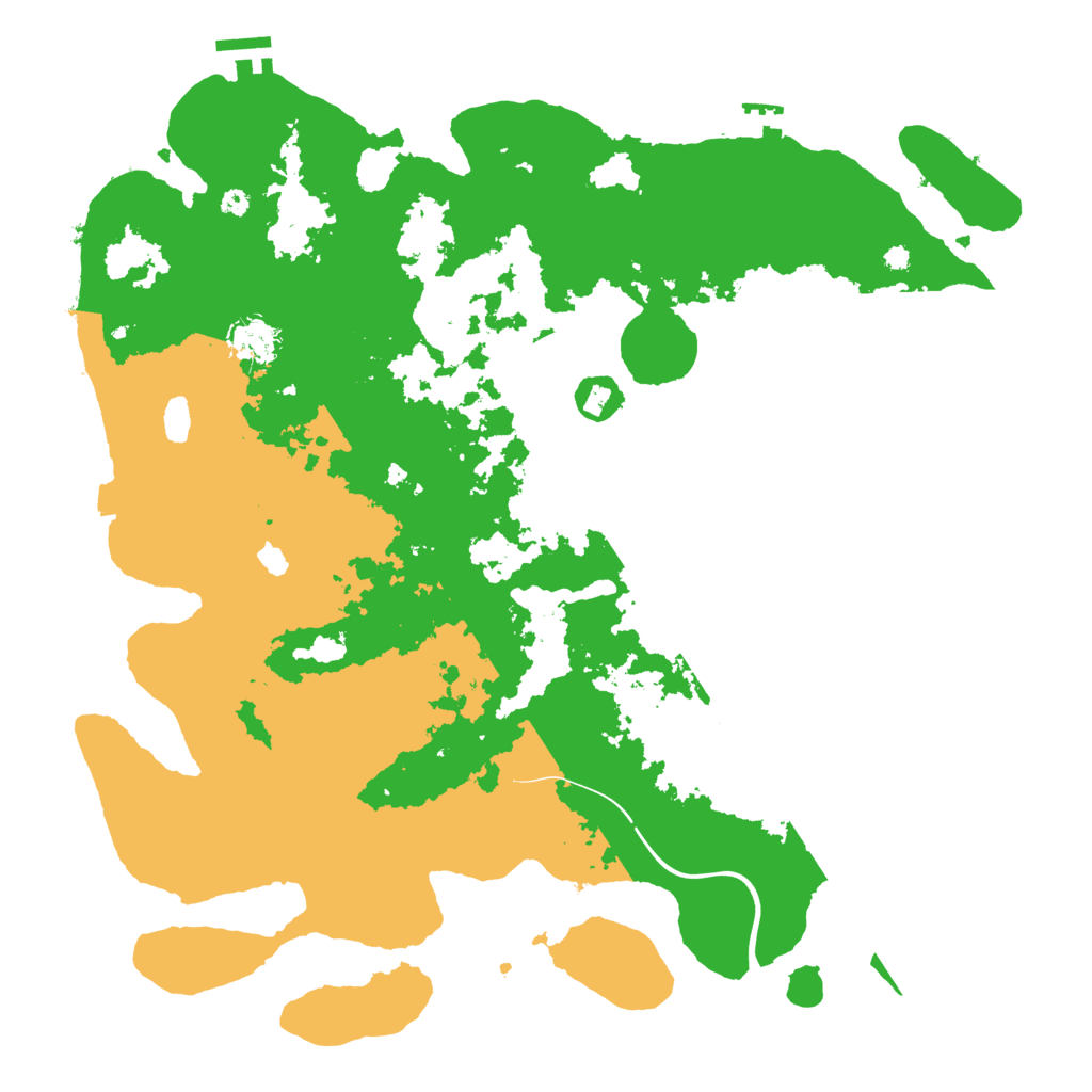 Biome Rust Map: Procedural Map, Size: 4000, Seed: 1187575315