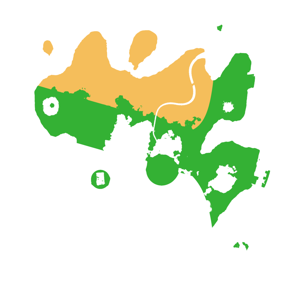 Biome Rust Map: Procedural Map, Size: 2531, Seed: 2147483647