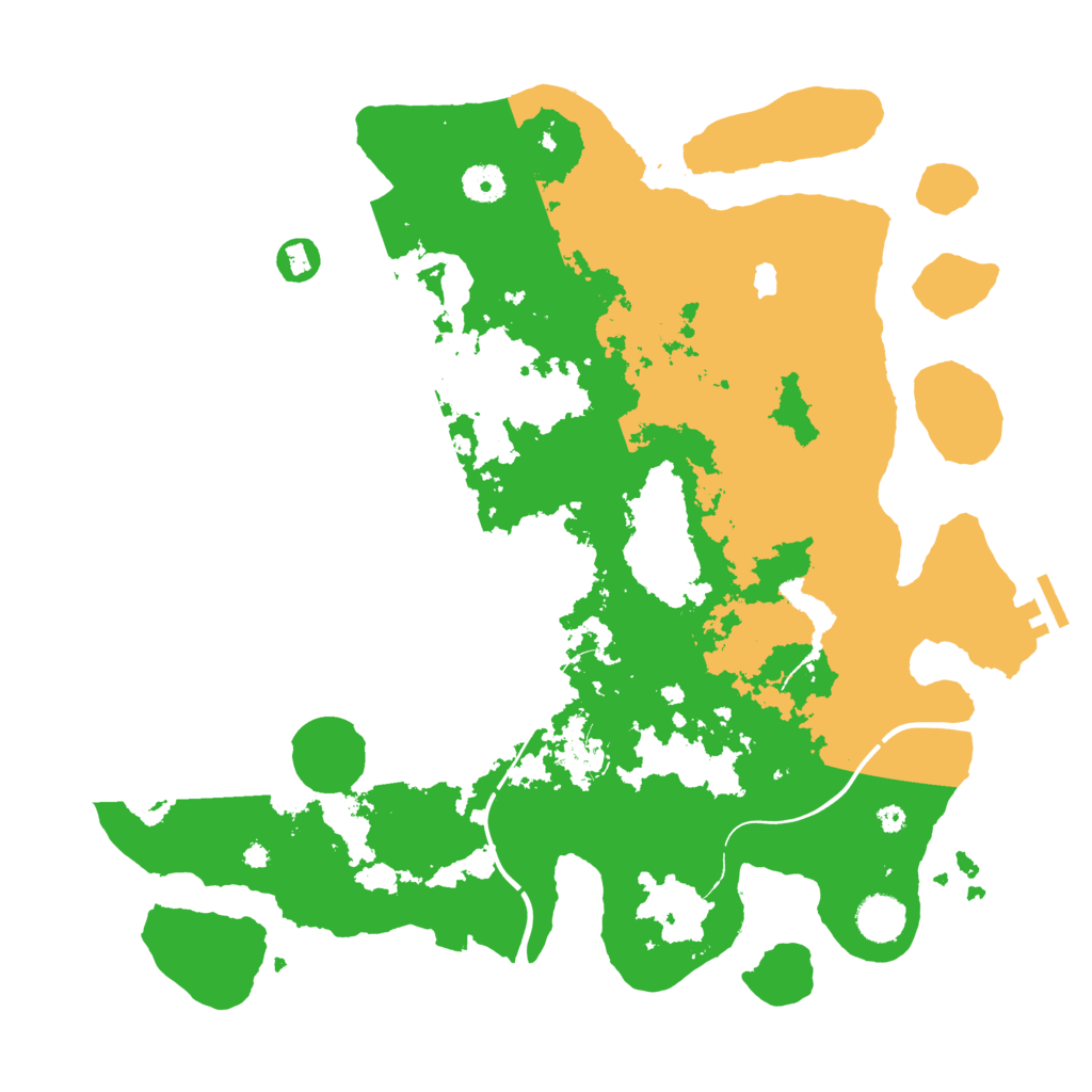 Biome Rust Map: Procedural Map, Size: 4000, Seed: 965986192