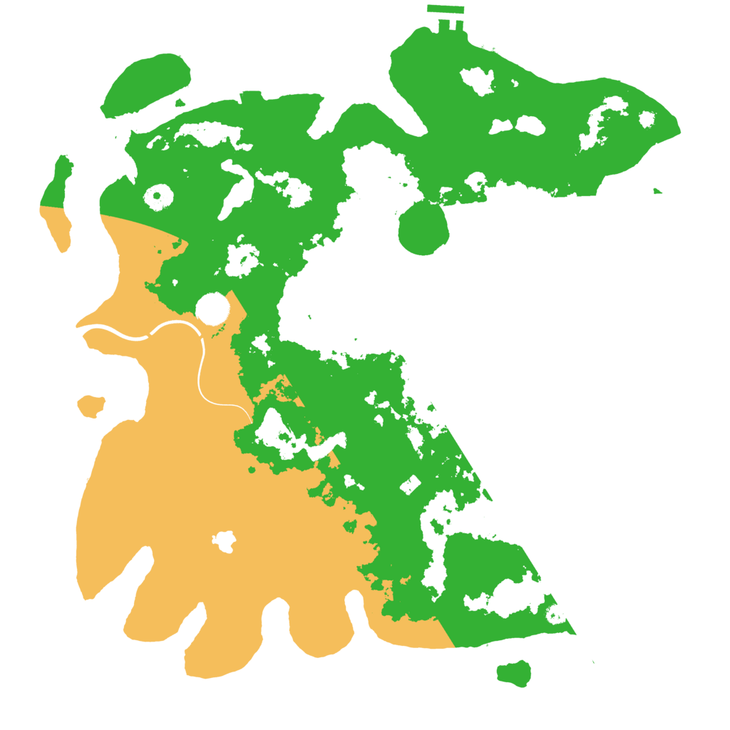 Biome Rust Map: Procedural Map, Size: 4000, Seed: 38833