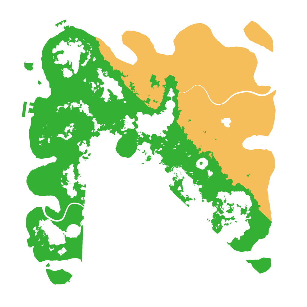 Biome Rust Map: Procedural Map, Size: 4000, Seed: 2069127077