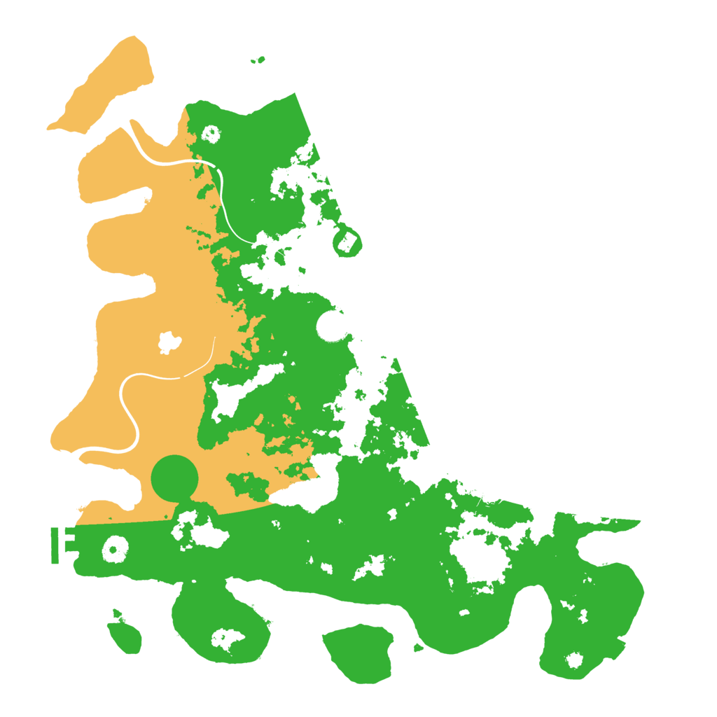 Biome Rust Map: Procedural Map, Size: 4000, Seed: 891408930