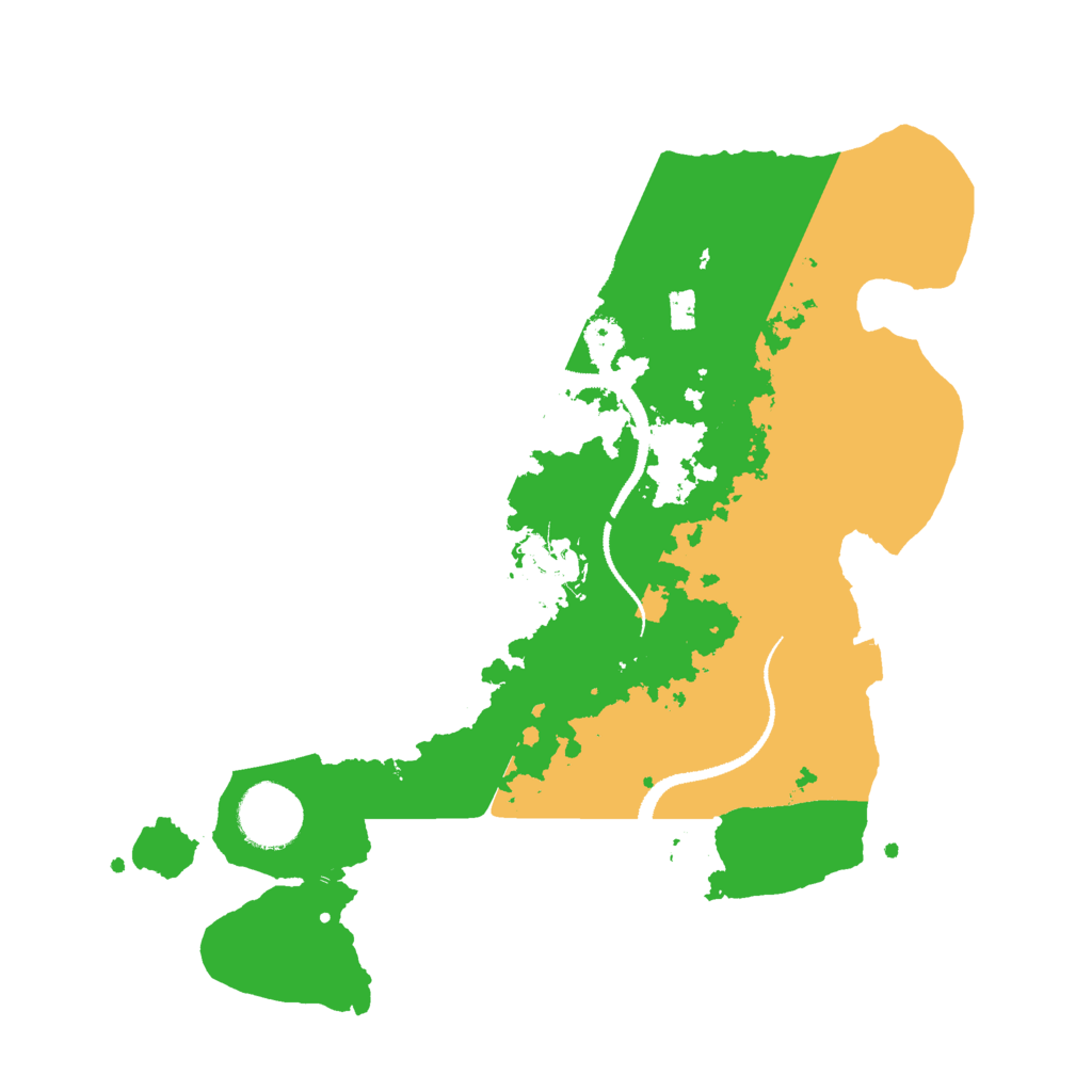 Biome Rust Map: Procedural Map, Size: 3000, Seed: 3336