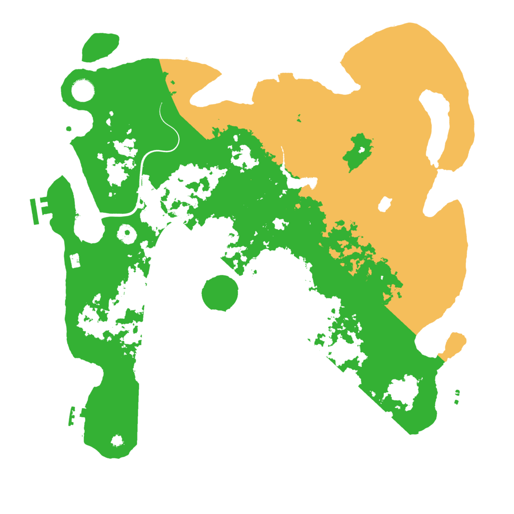 Biome Rust Map: Procedural Map, Size: 4000, Seed: 777549551