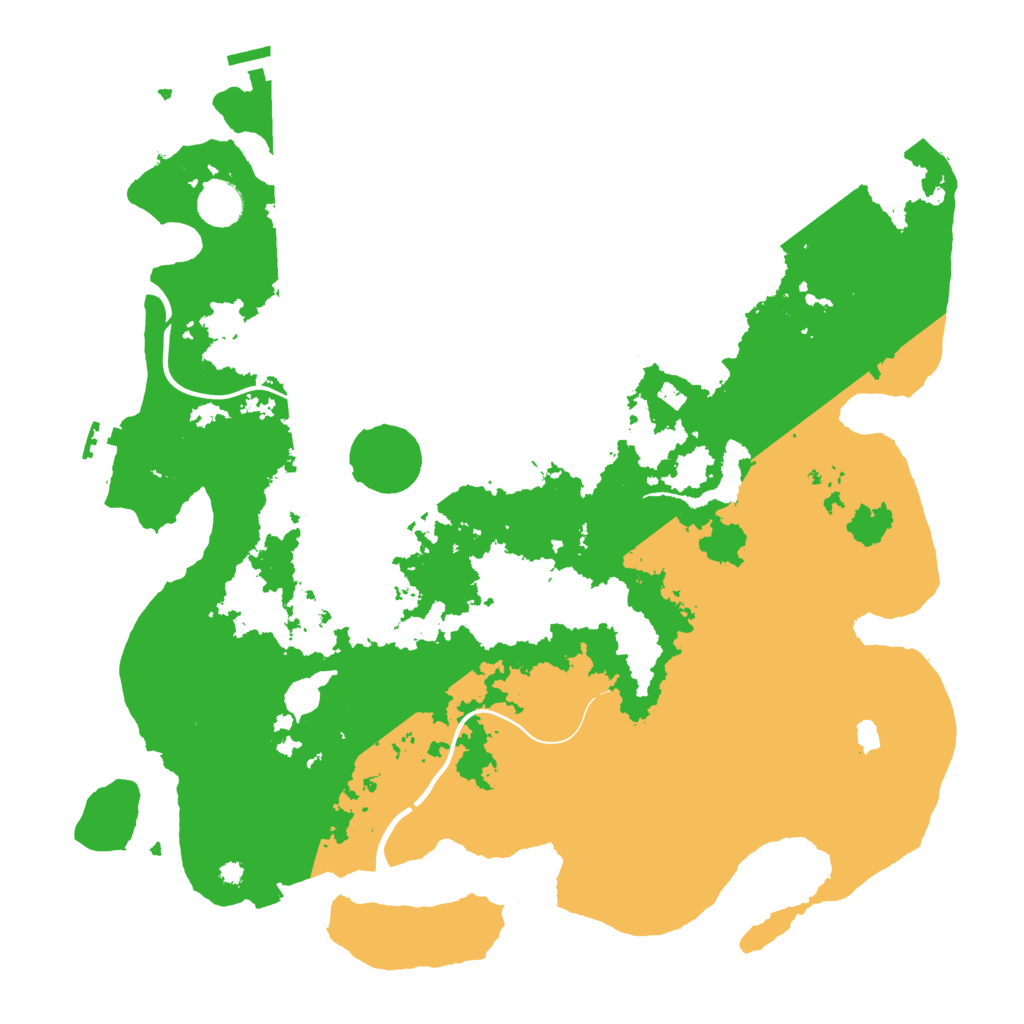 Biome Rust Map: Procedural Map, Size: 4000, Seed: 453207206