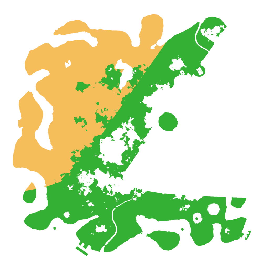 Biome Rust Map: Procedural Map, Size: 4000, Seed: 1288580001