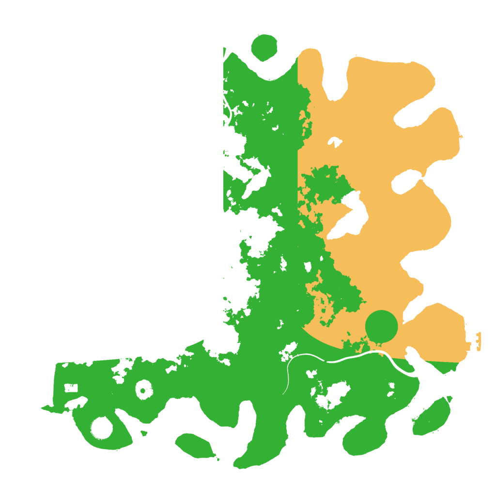 Biome Rust Map: Procedural Map, Size: 4000, Seed: 923806869
