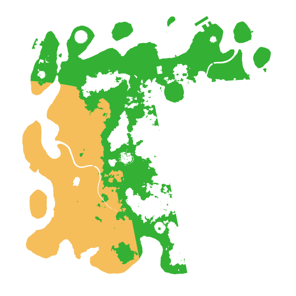 Biome Rust Map: Procedural Map, Size: 4000, Seed: 1601043626
