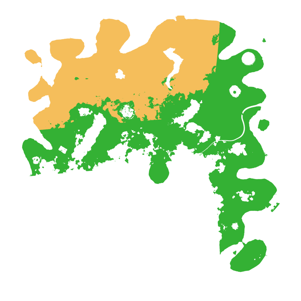 Biome Rust Map: Procedural Map, Size: 4000, Seed: 765365