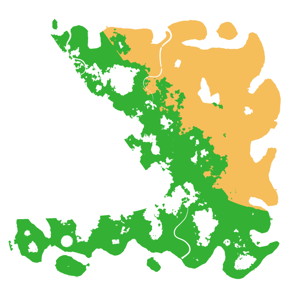 Biome Rust Map: Procedural Map, Size: 4500, Seed: 1212994408