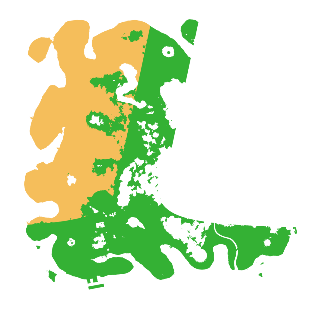 Biome Rust Map: Procedural Map, Size: 4000, Seed: 1609055227