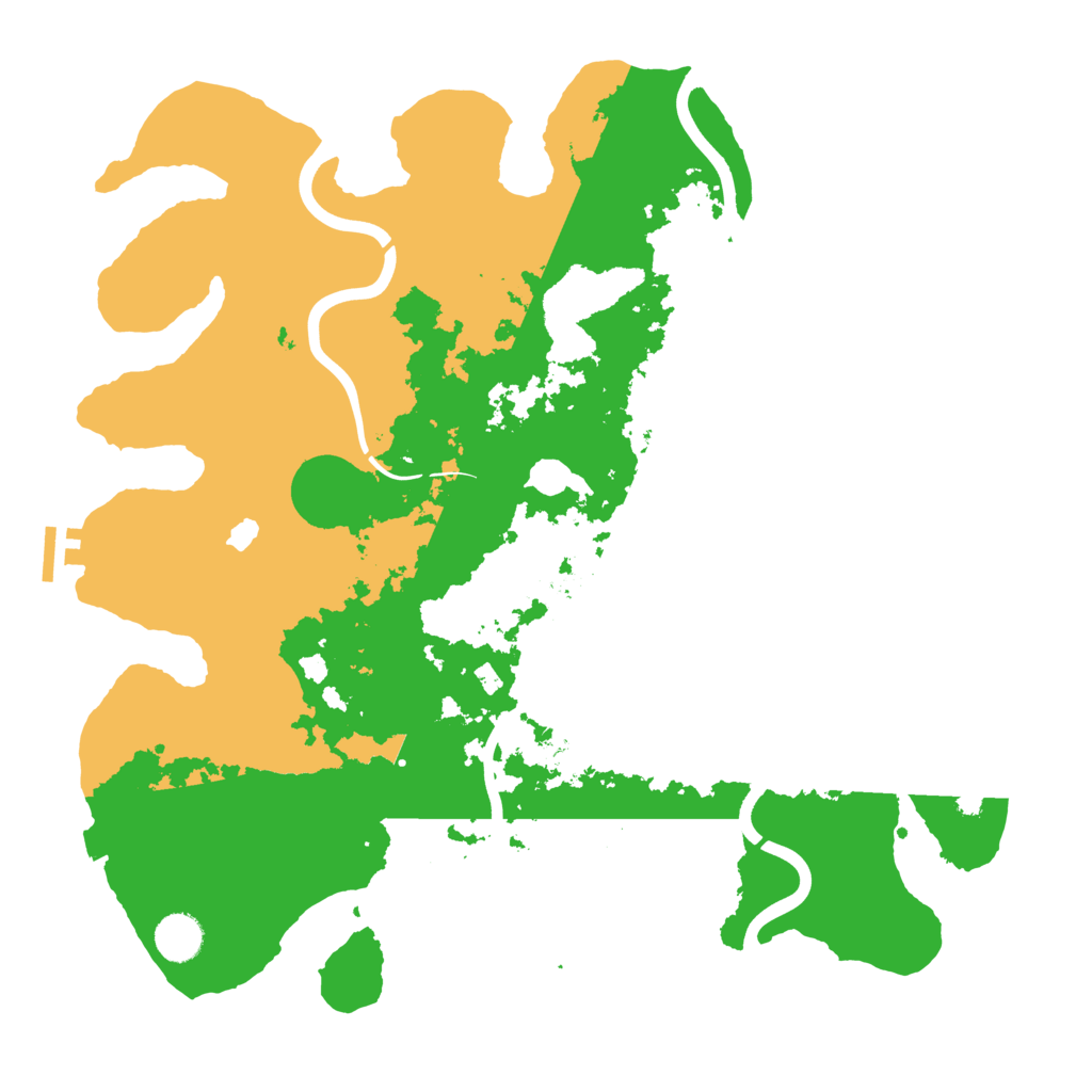 Biome Rust Map: Procedural Map, Size: 4000, Seed: 222398