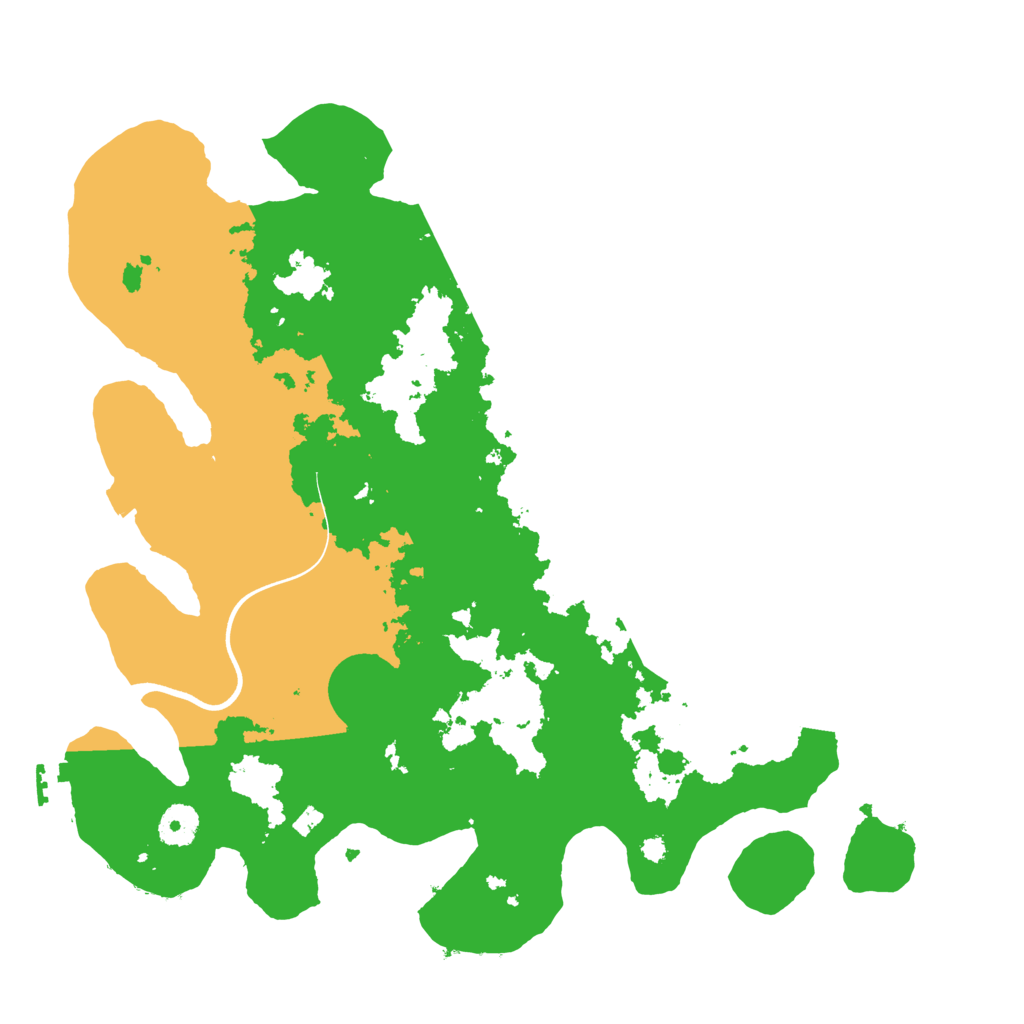 Biome Rust Map: Procedural Map, Size: 3750, Seed: 235061957