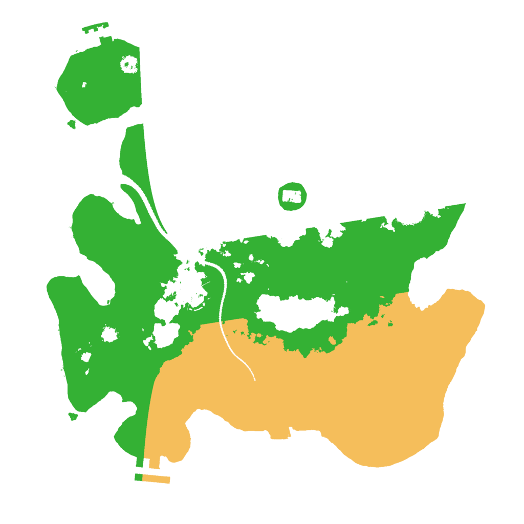 Biome Rust Map: Procedural Map, Size: 3000, Seed: 2093747870