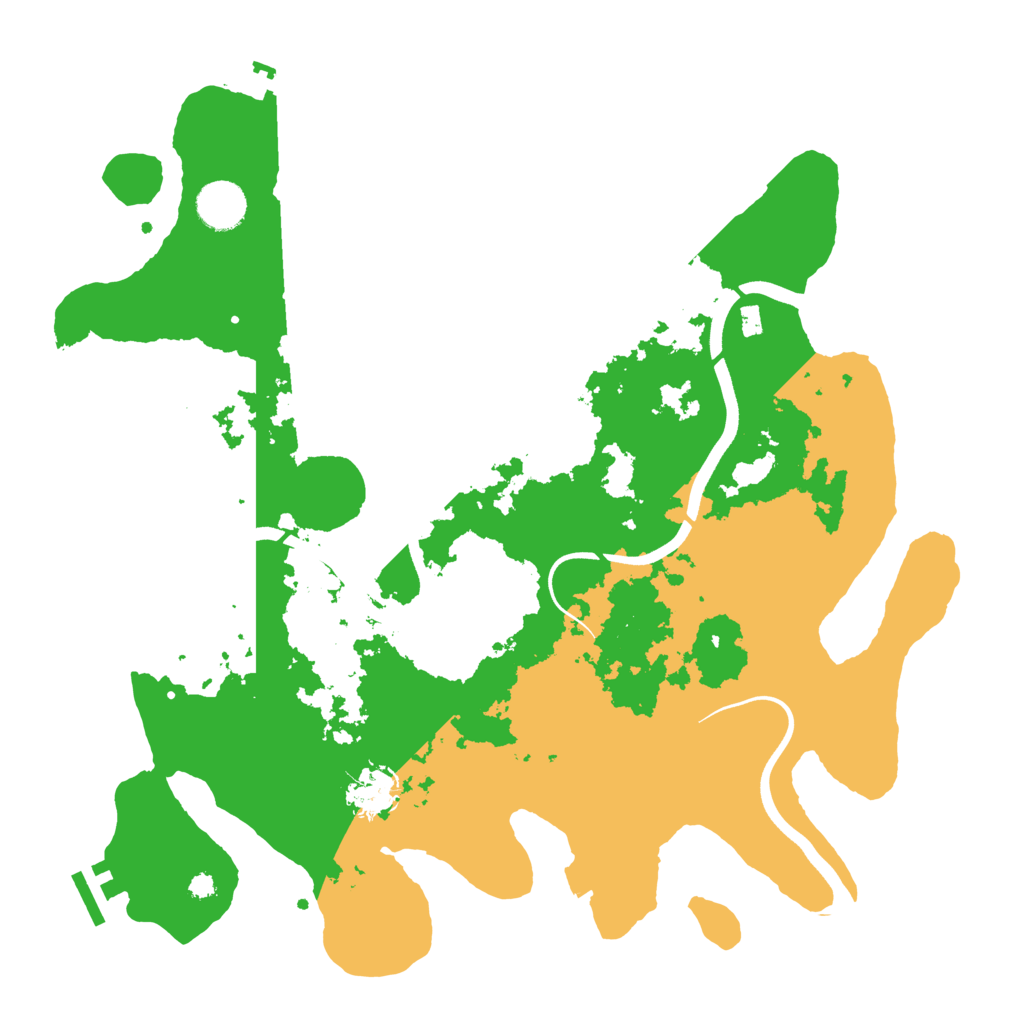 Biome Rust Map: Procedural Map, Size: 3650, Seed: 1330643789