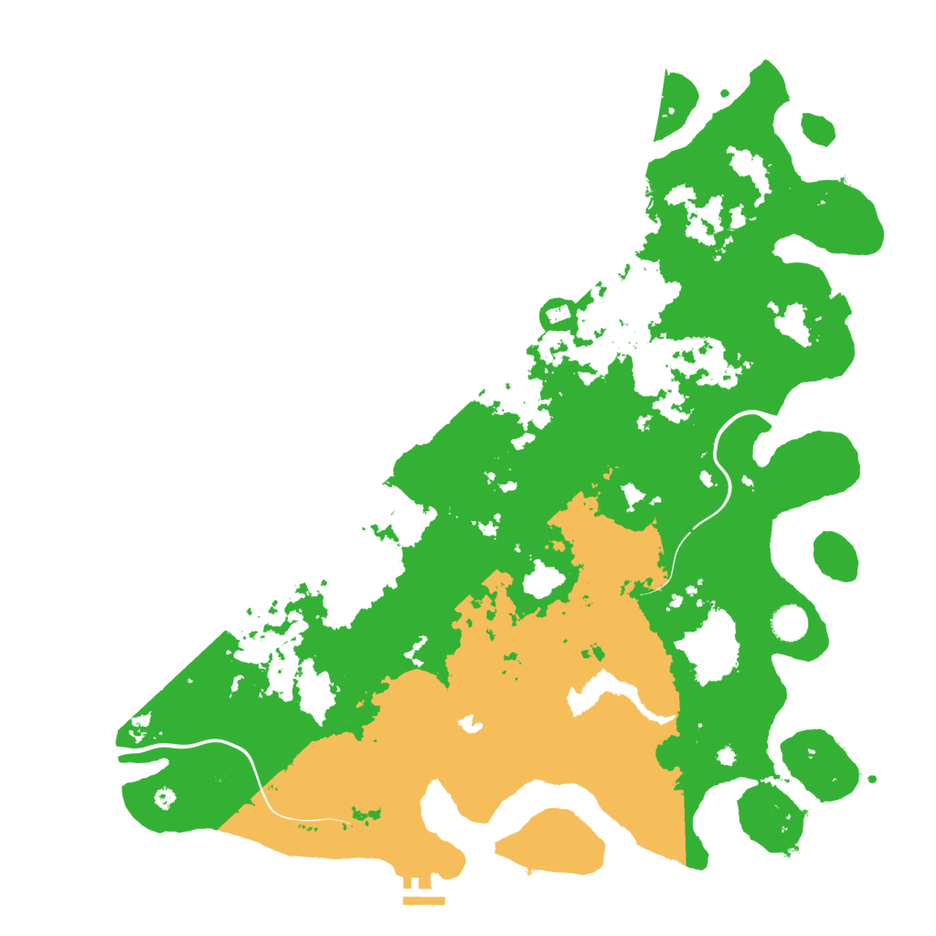 Biome Rust Map: Procedural Map, Size: 4500, Seed: 861261479