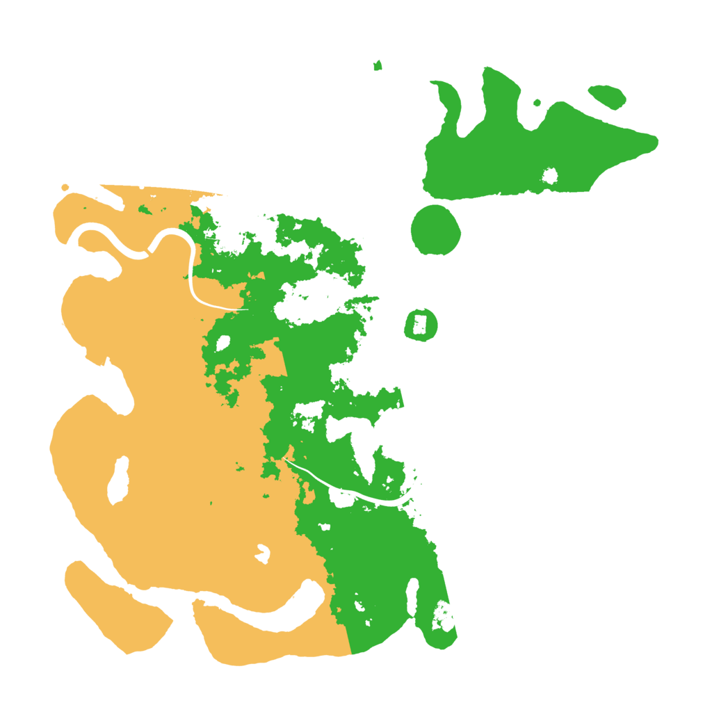Biome Rust Map: Procedural Map, Size: 4000, Seed: 1307989999