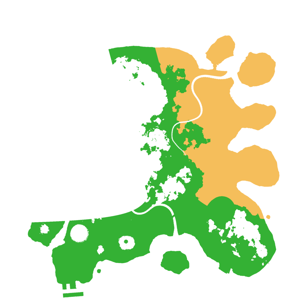 Biome Rust Map: Procedural Map, Size: 3000, Seed: 2134863469