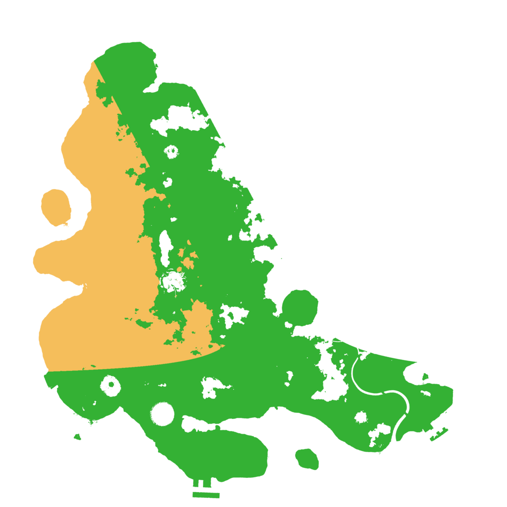 Biome Rust Map: Procedural Map, Size: 3800, Seed: 1477487808