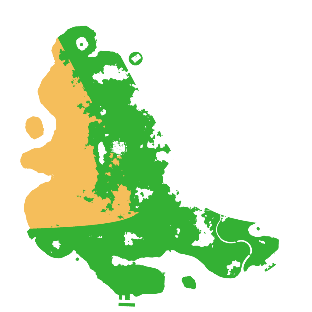 Biome Rust Map: Procedural Map, Size: 3800, Seed: 1477487808