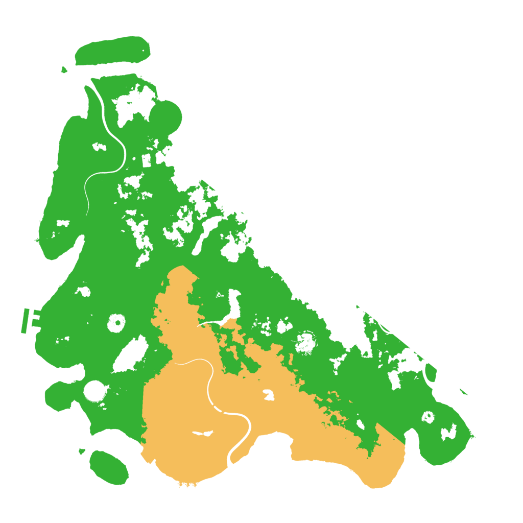 Biome Rust Map: Procedural Map, Size: 4250, Seed: 701023678