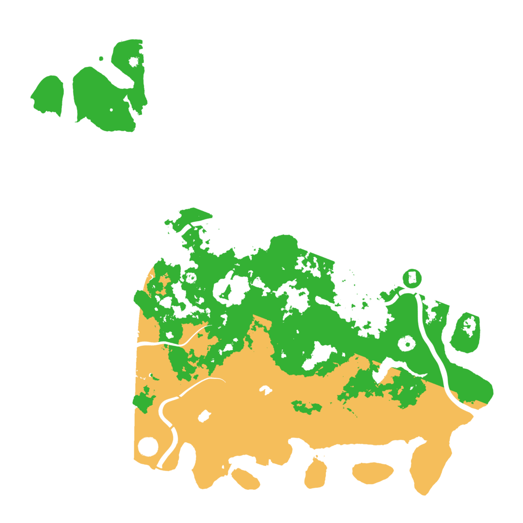 Biome Rust Map: Procedural Map, Size: 4800, Seed: 968898