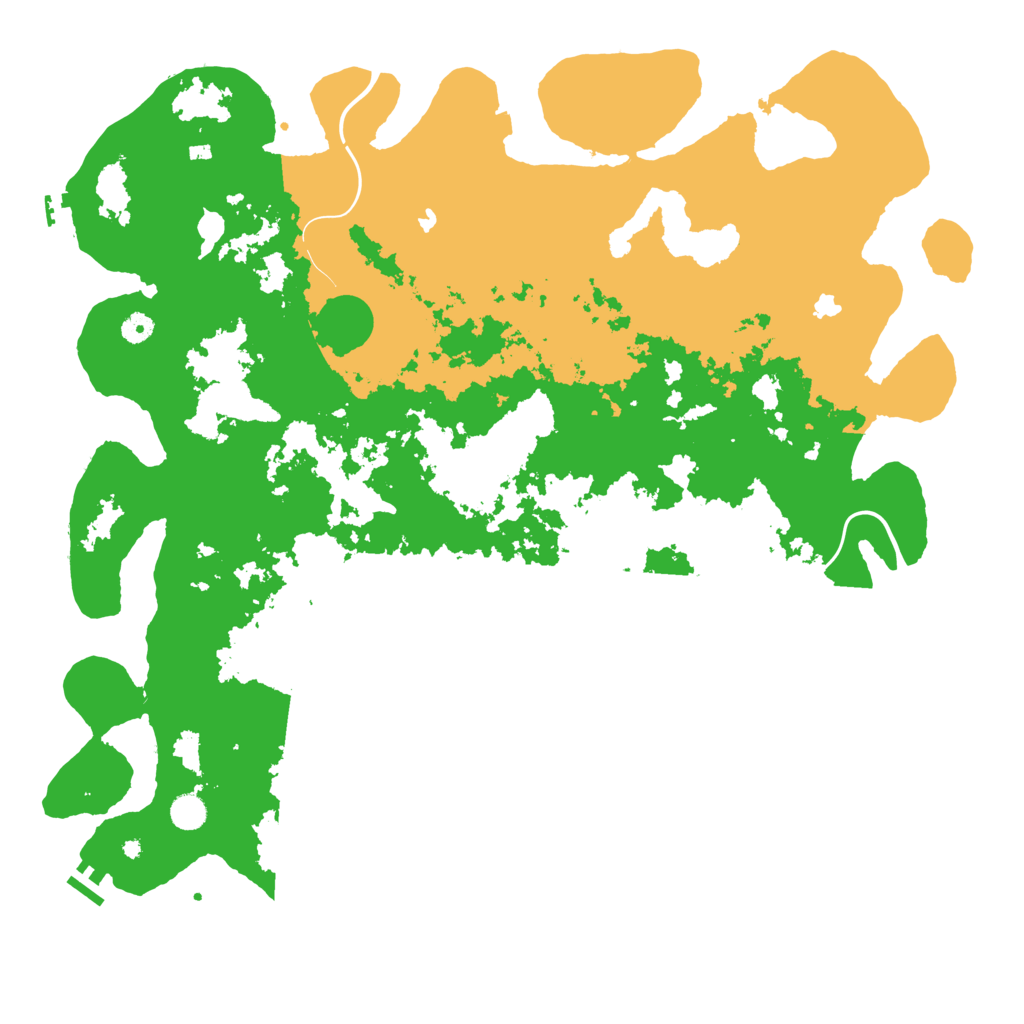 Biome Rust Map: Procedural Map, Size: 5000, Seed: 103162429