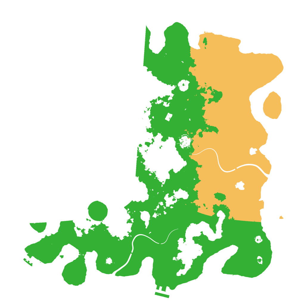 Biome Rust Map: Procedural Map, Size: 4250, Seed: 818000831