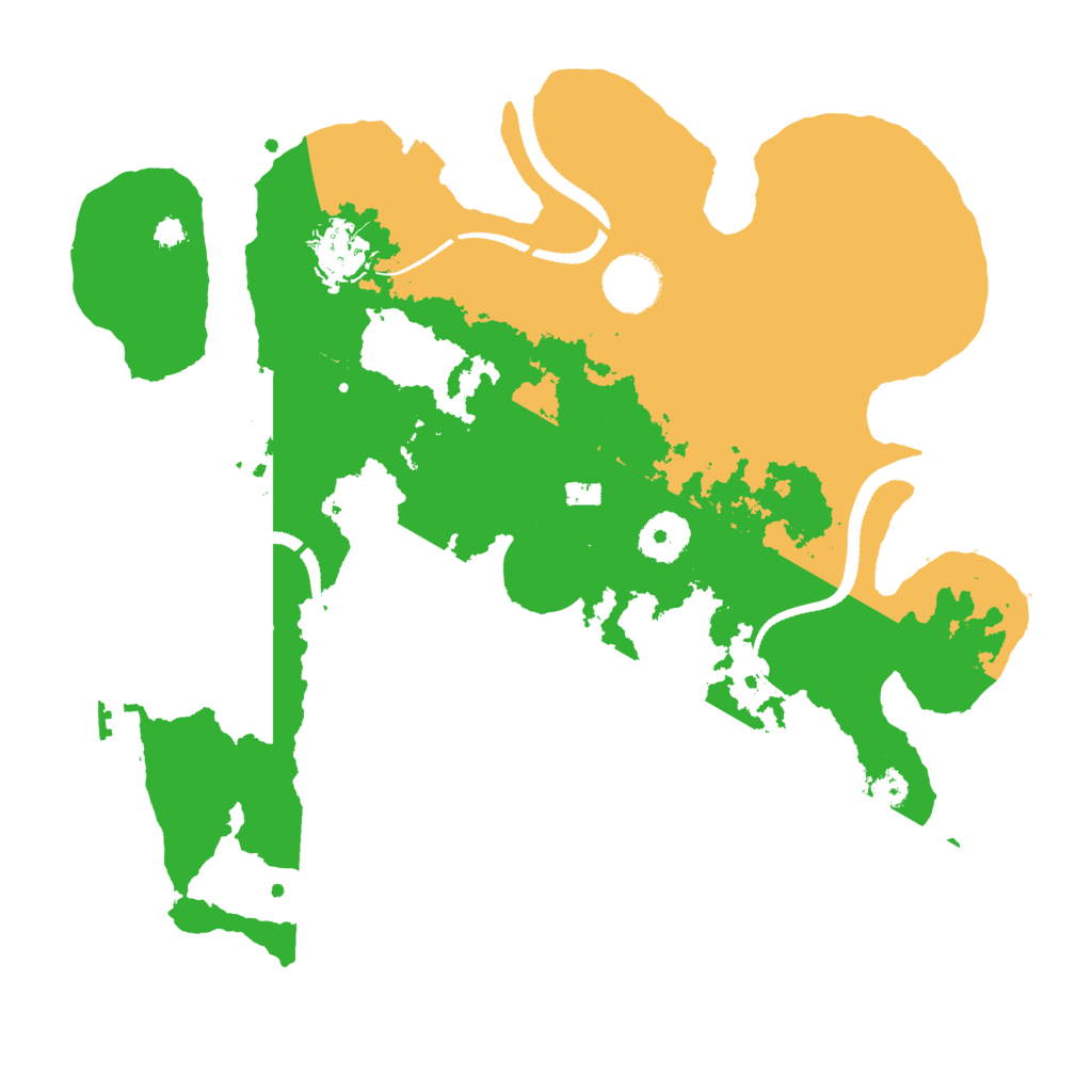 Biome Rust Map: Procedural Map, Size: 3300, Seed: 1969557869
