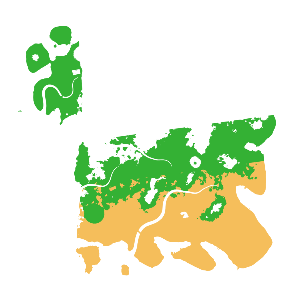 Biome Rust Map: Procedural Map, Size: 4000, Seed: 100816