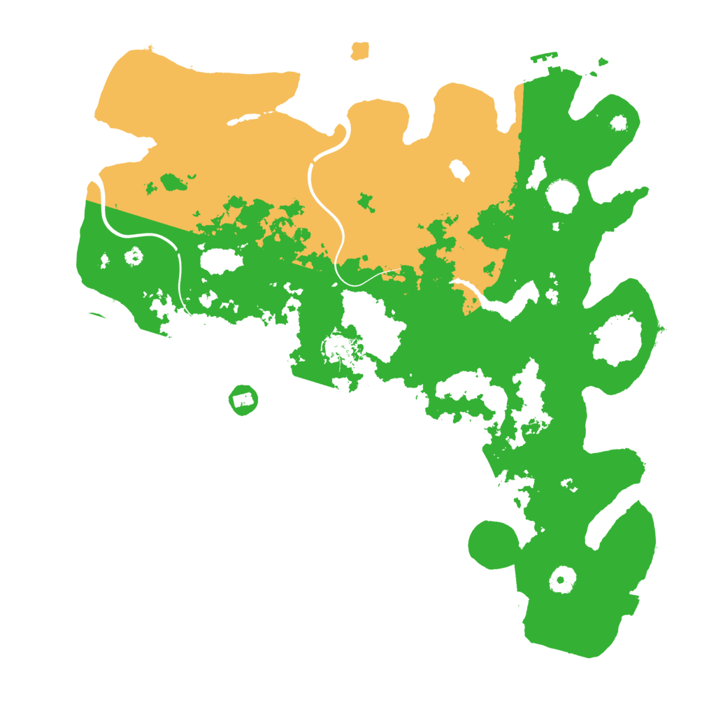 Biome Rust Map: Procedural Map, Size: 4000, Seed: 1421690012