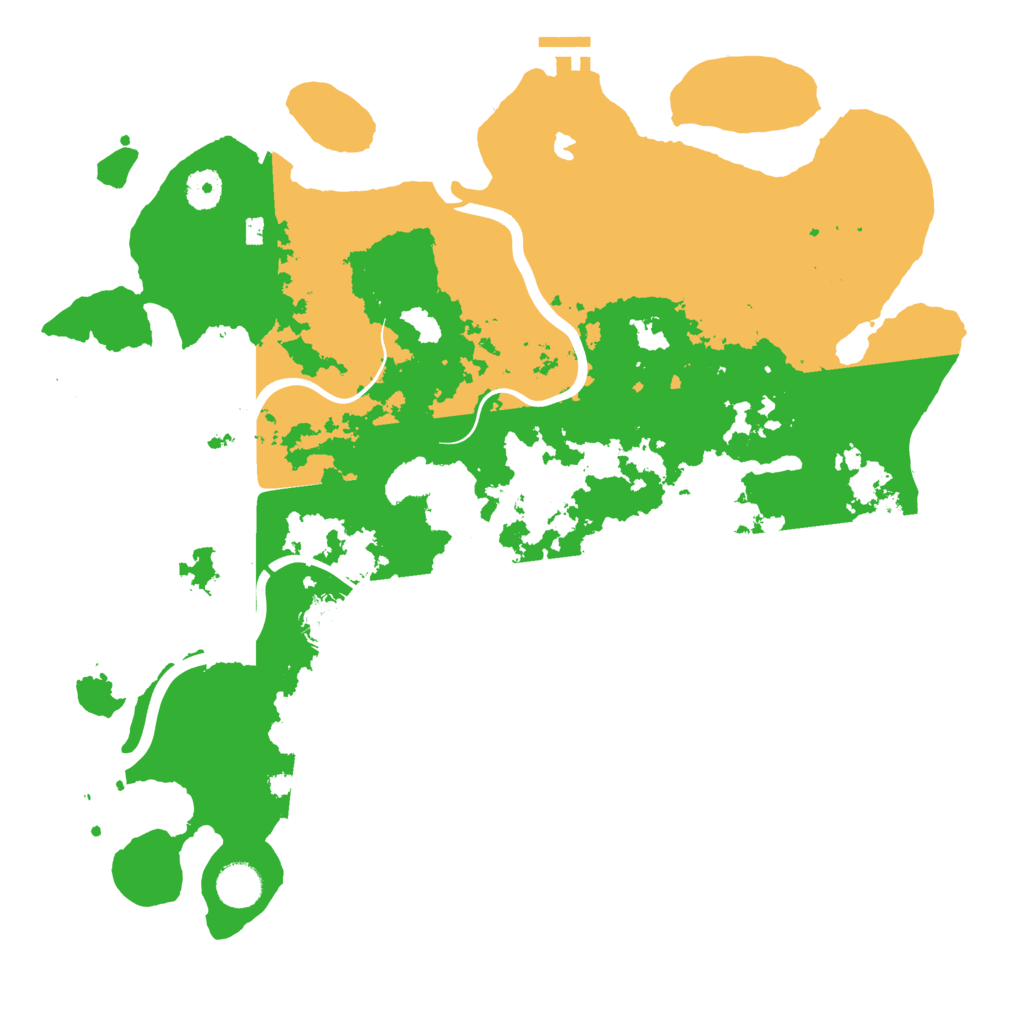 Biome Rust Map: Procedural Map, Size: 4000, Seed: 1171891766