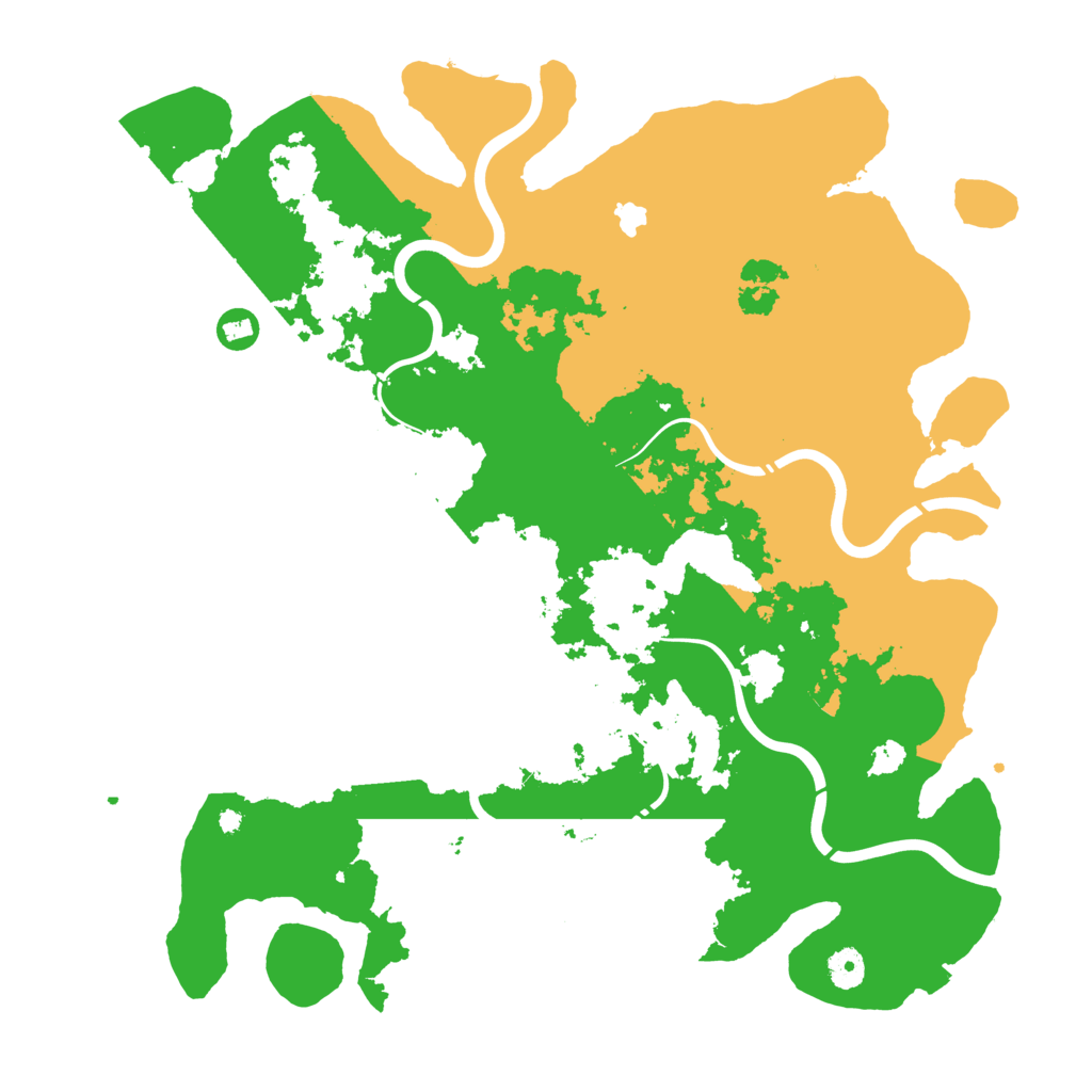 Biome Rust Map: Procedural Map, Size: 4250, Seed: 1181725714