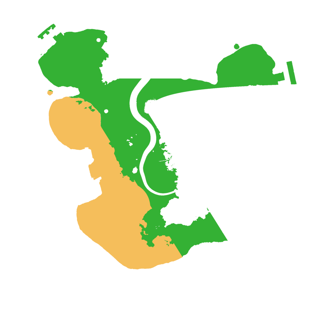 Biome Rust Map: Procedural Map, Size: 2300, Seed: 192291563