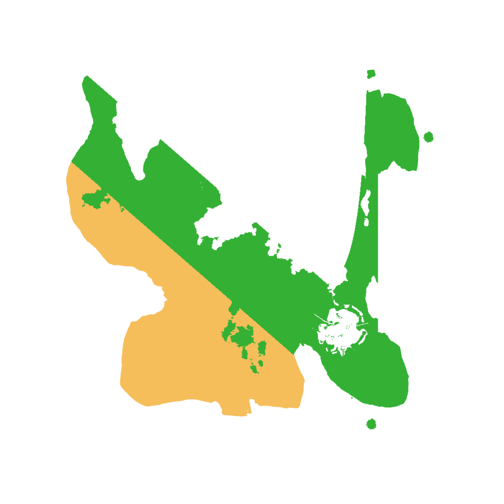 Biome Rust Map: Procedural Map, Size: 2000, Seed: 549505374