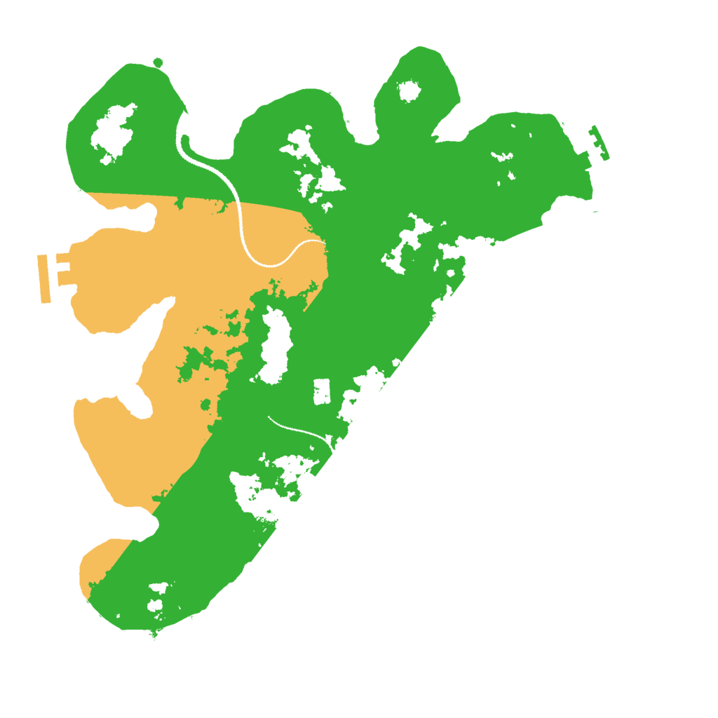 Biome Rust Map: Procedural Map, Size: 3000, Seed: 2095663050