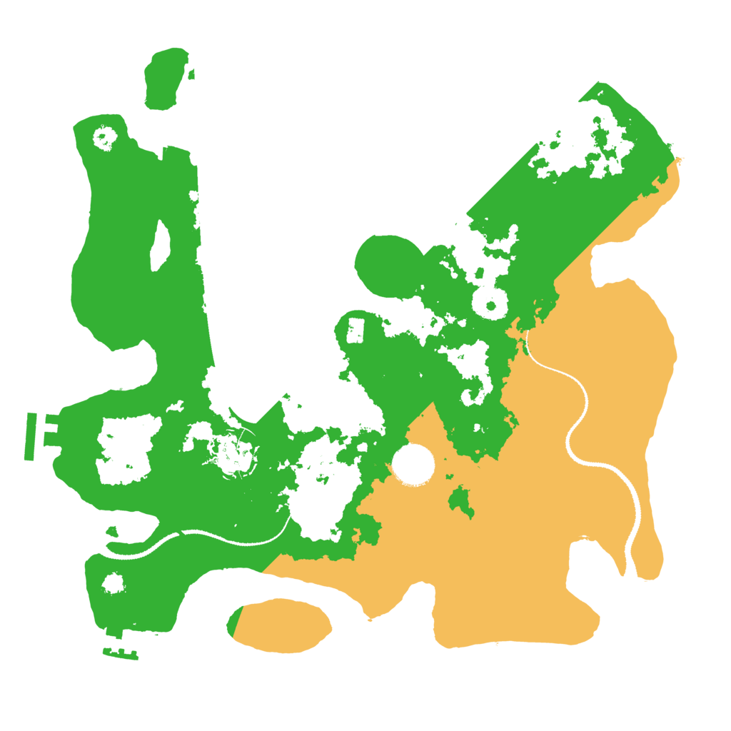 Biome Rust Map: Procedural Map, Size: 3100, Seed: 1182617502