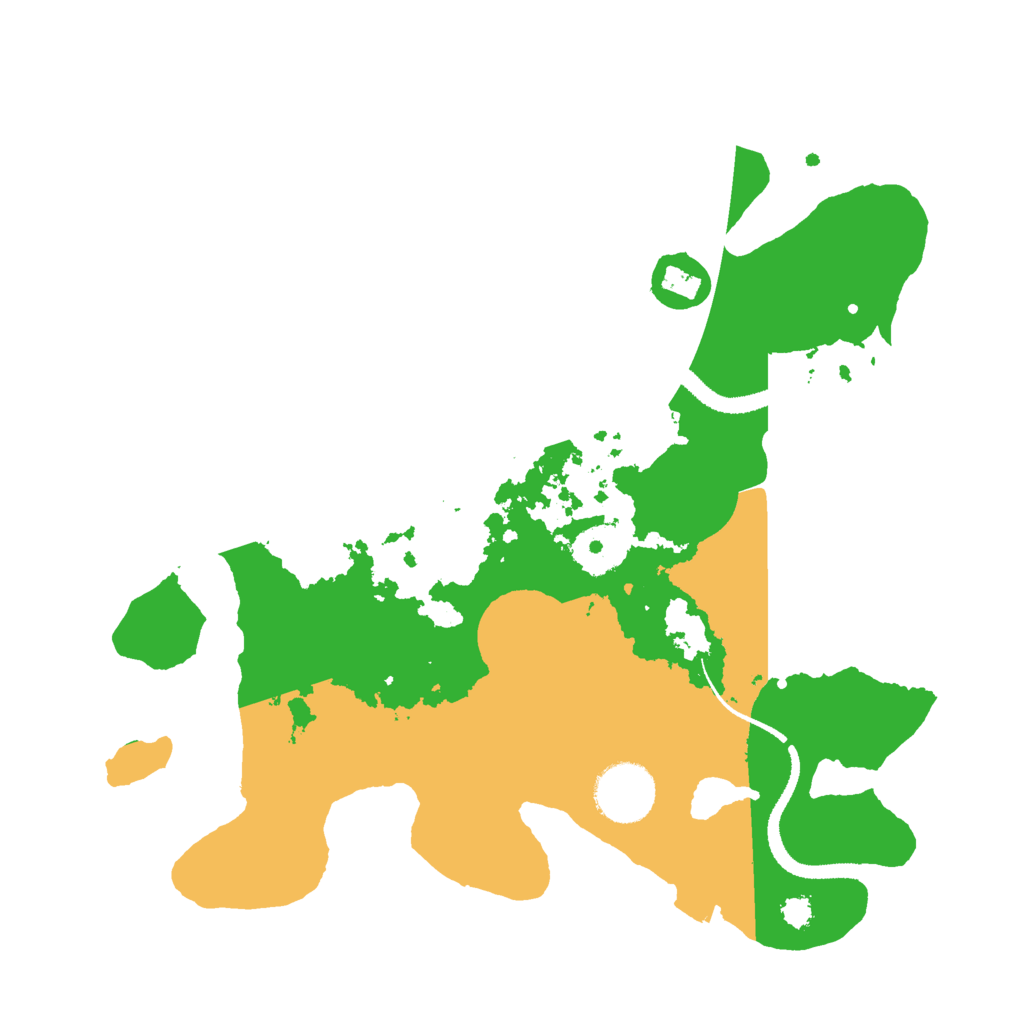 Biome Rust Map: Procedural Map, Size: 3000, Seed: 4453