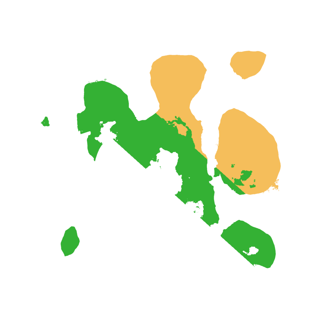 Biome Rust Map: Procedural Map, Size: 1800, Seed: 199991