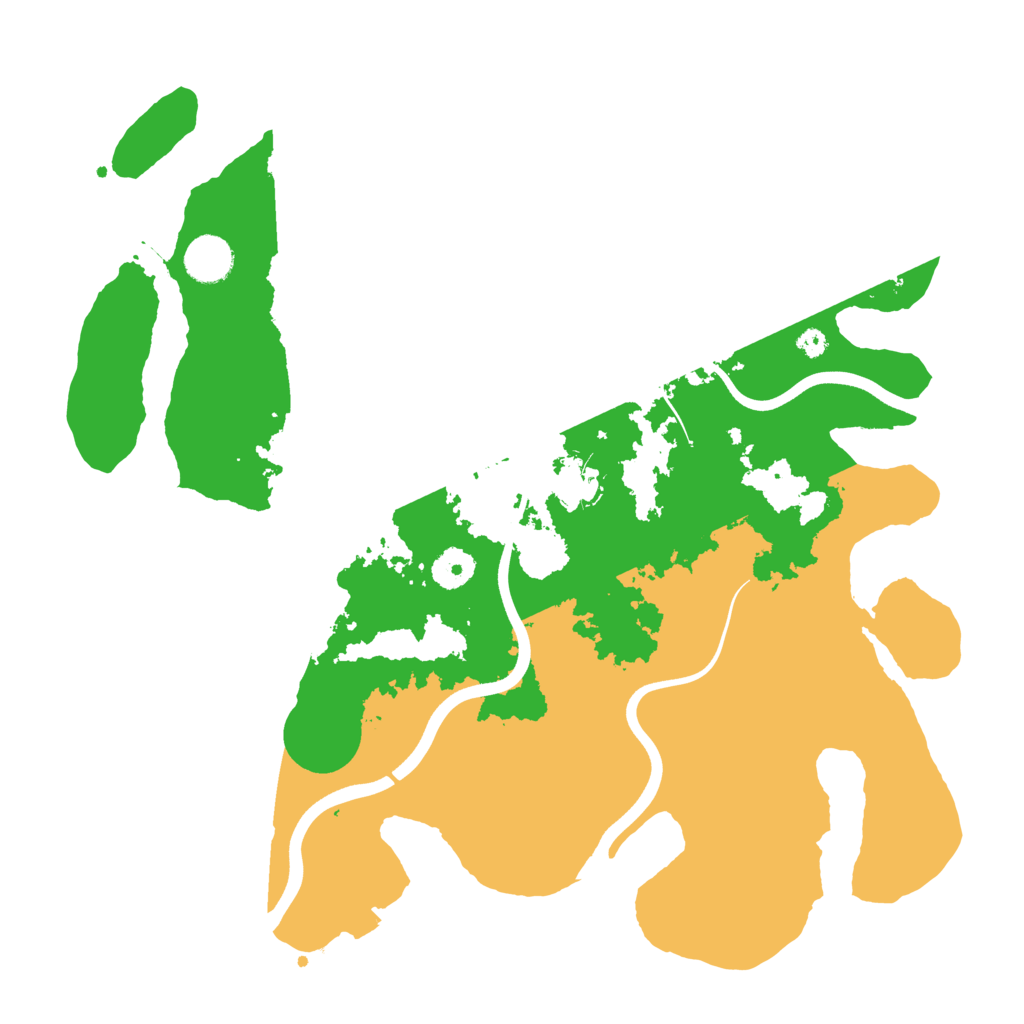 Biome Rust Map: Procedural Map, Size: 3750, Seed: 1450751855