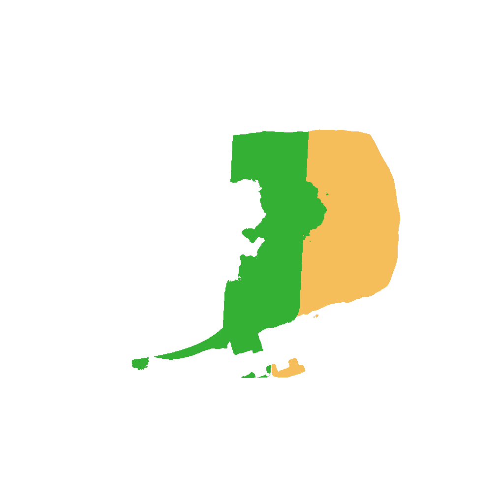 Biome Rust Map: Procedural Map, Size: 1200, Seed: 948084207