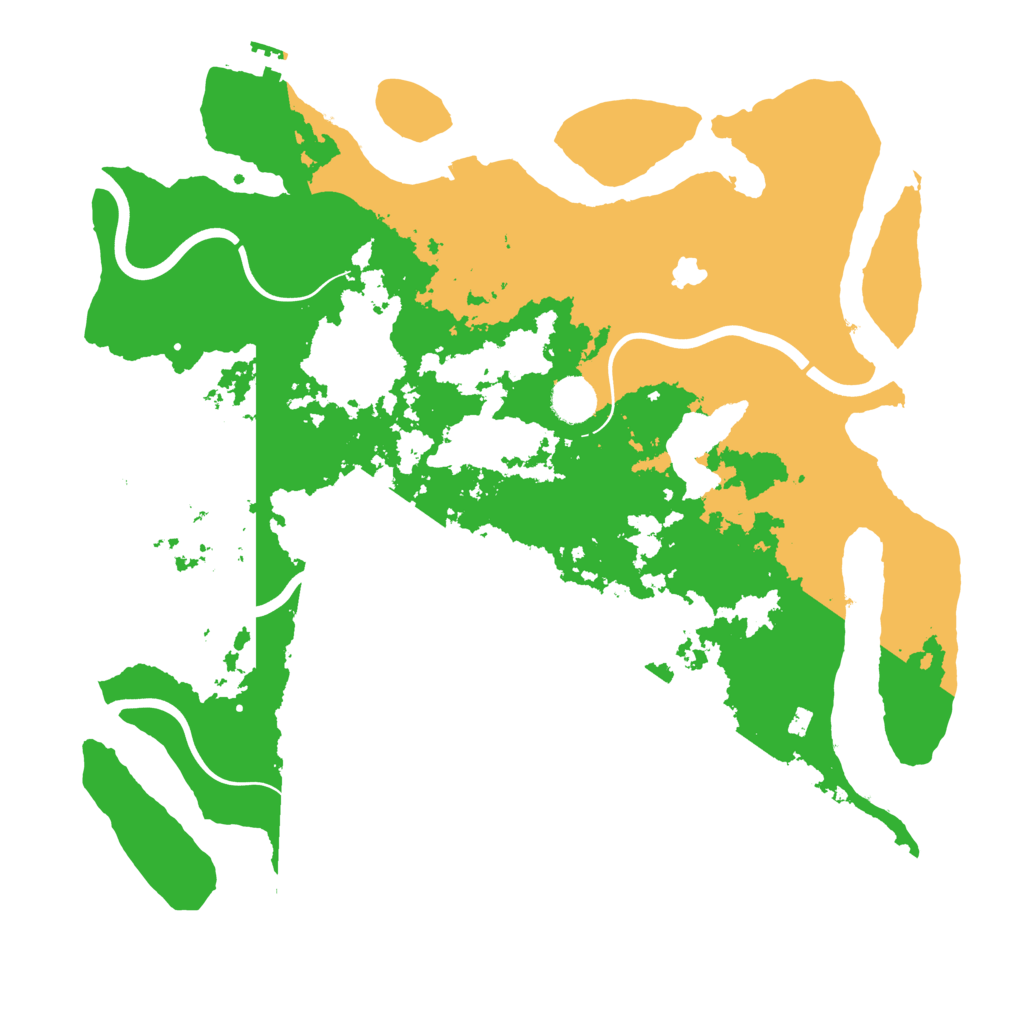 Biome Rust Map: Procedural Map, Size: 4000, Seed: 974330897